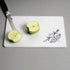 White Marble Chopping Board with Mother of Pearl